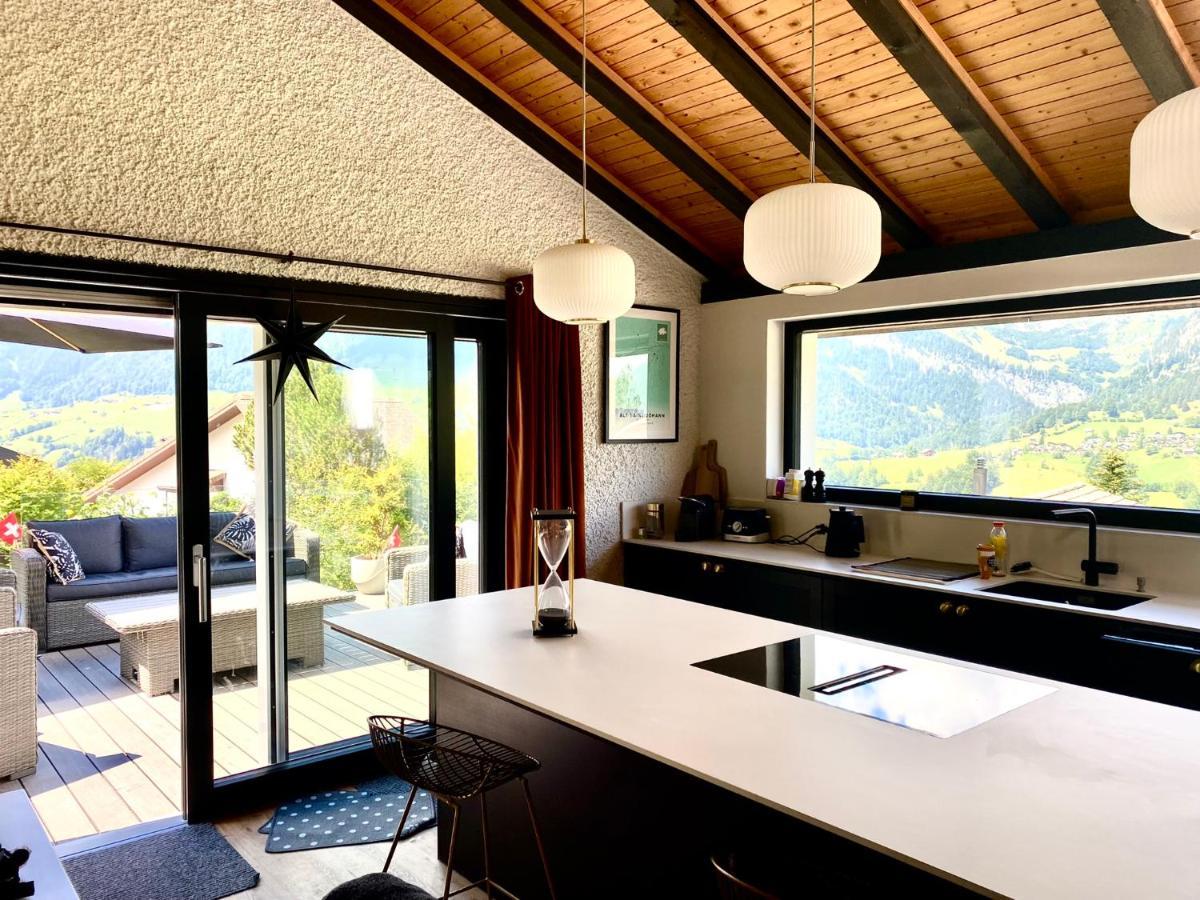 Beautiful Chalet On The Piste In Swiss Alps Alt St. Johann エクステリア 写真